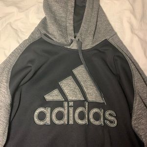 Black and Grey Adidas Hoodie